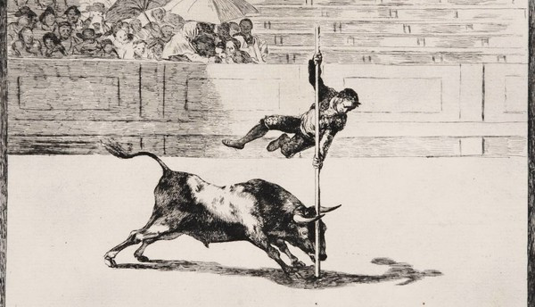Una primera edición de ‘La tauromaquia’, de Goya, aparece en un castillo francés