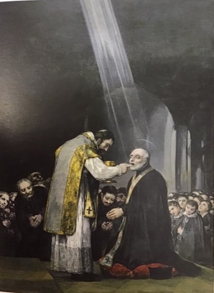 Last Communion of Saint Joseph of Calasanz (Última comunión de San José de Calasanz)