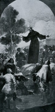 Sermon of Saint Bernardine of Siena (Predicación de San Bernardino de Siena ) (sketch 2)