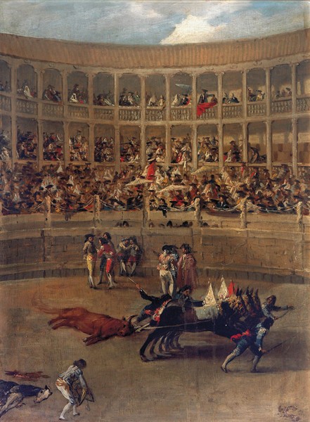 Dragging Away the Bull (El arrastre)