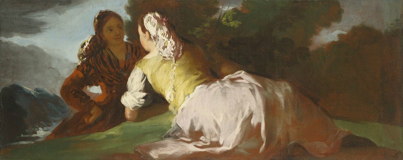 Gossiping Women (Mujeres conversando)