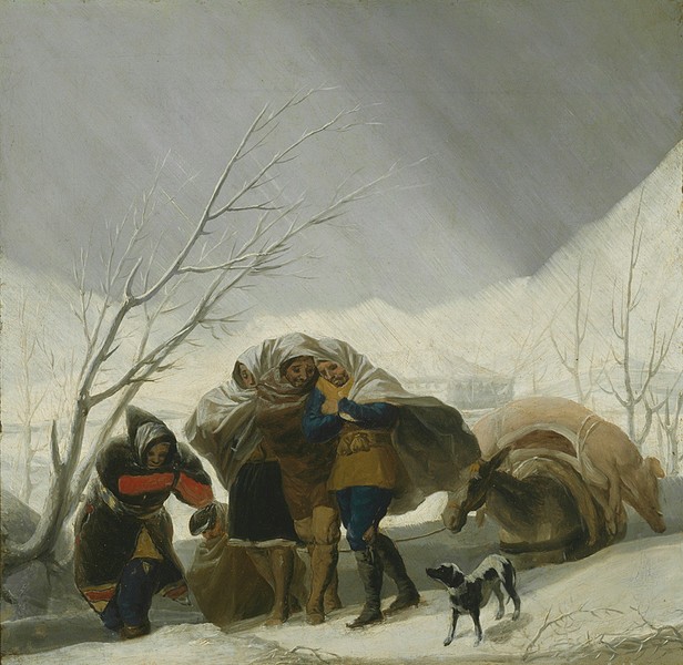 Winter (El invierno) (sketch)