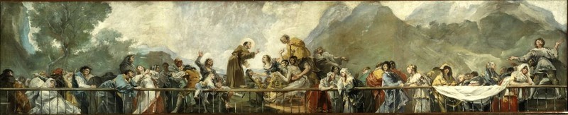 Miracle of Saint Anthony of Padua (Milagro de San Antonio de Padua) (sketch 2)