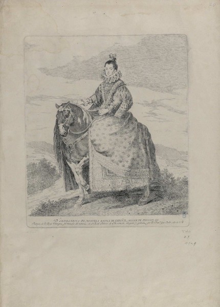 Doña Margarita de Austria Reina de España, mujer de Felipe III