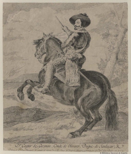 Don Gaspar de Guzmán, Count of Olivares, Duke of Sanlucar (Don Gaspar de Guzman, Conde de Olivares, Duque de Sanlucar)
