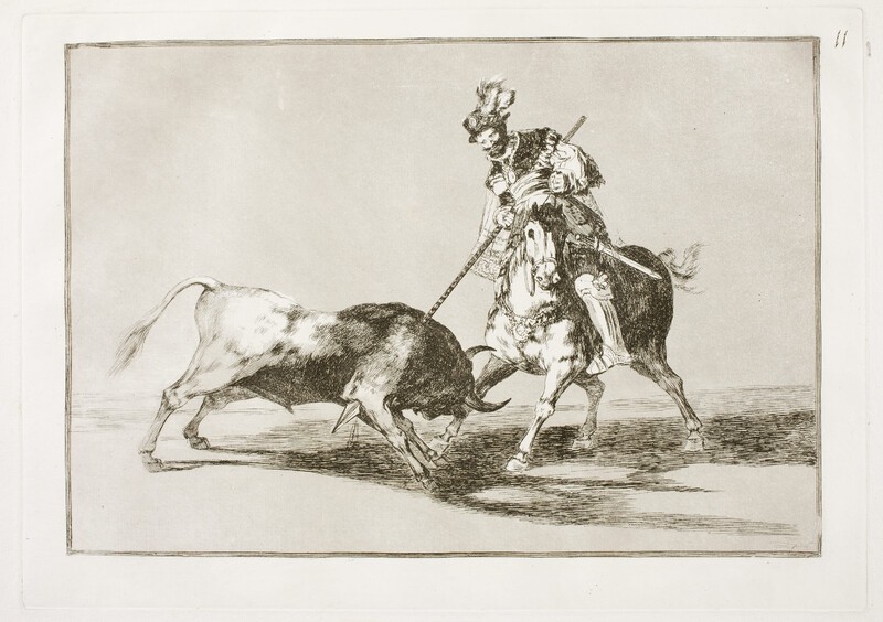 Cid Campeador spearing another bull