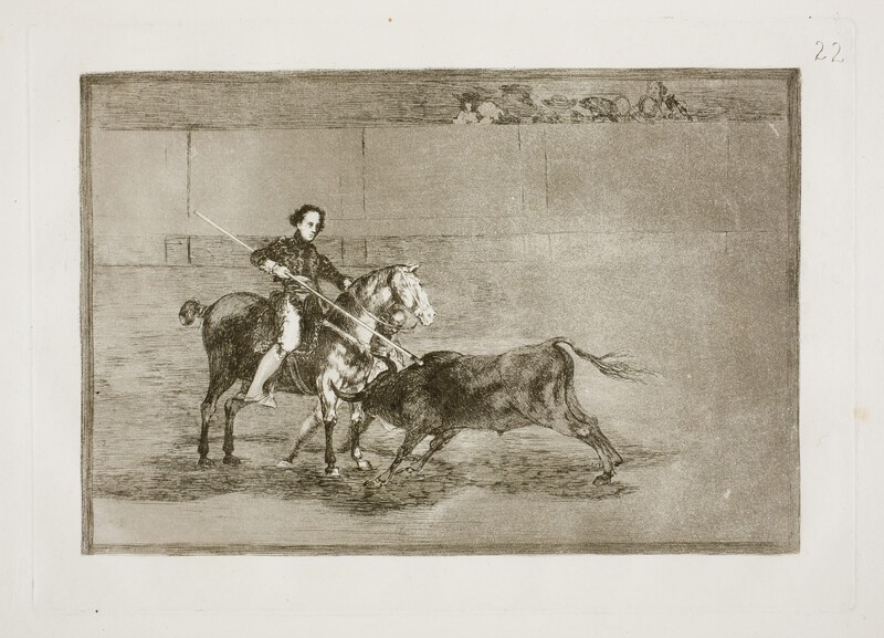 The manly courage of the famous Pajuelera in Zaragoza