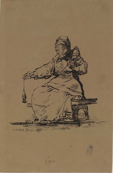 Vieja hilandera