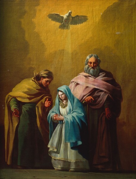 The Virgin with Saint Joachim and Saint Anne