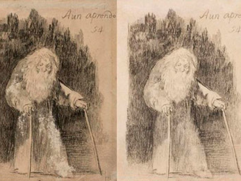 Dibujos de Goya (casi) inéditos en el Prado. ABC